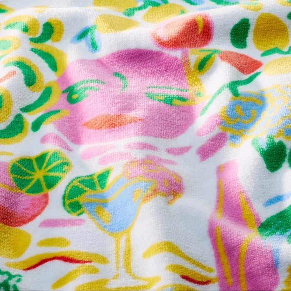 NWT 2 Person Reversible Beach Towel 72x72